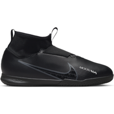 Indoor Football Shoes Children's Shoes Nike Jr. Mercurial Superfly 9 Academy IN - Black/Summit White/Volt/Dark Smoke Grey