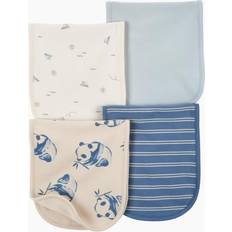 Cloth Diapers Carter's Baby Boys 4-Pack Burp Cloths OSZ Blue/Ivory