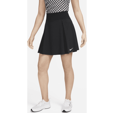 Nike Dri-Fit Advantage Womens Long Golf Skirt Black/White Black