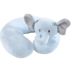 Hudson Baby Unisex Baby Neck Pillow, Boy Elephant, One Size