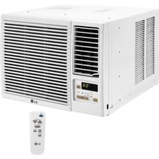 Air Treatment LG 12 000 BTU 230-Volt Window Air Conditioner with Heater White LW1223HR