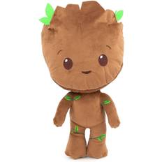 Soft Toys Jay Franco Plush Pillows Guardians Of The Galaxy Brown Groot Pillow Buddy