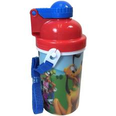Disney Water Bottle Disney Mouse Canteen Water Bottle 12oz Popup Lid & Shoulder Strap