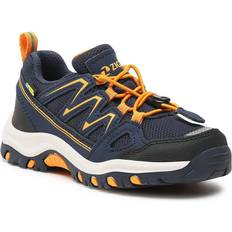 Zigzag Sneakers zigzag Docheet Mörkblå sneakers med orange detaljer