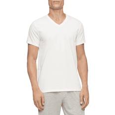 Calvin Klein Men T-shirts Calvin Klein Men's Cotton Classic Fit 5-Pack Crewneck T-Shirt White