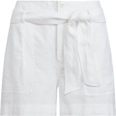 Lauren Ralph Lauren Damen Hosen & Shorts Lauren Ralph Lauren Belted Linen Short - White