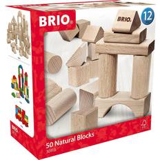 Holzklötze BRIO 50 Natural Blocks 30113