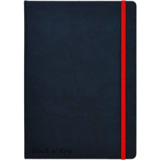 Oxford Black n' Red A5 Hardback Casebound Business Journal Ruled & Numbered 144 Page