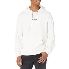 Guess Sweaters Guess Men's Eco Roy Embroidered Logo Hoodie, Frosted White