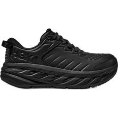 Hoka Black - Women Running Shoes Hoka Bondi SR Wide W - Black