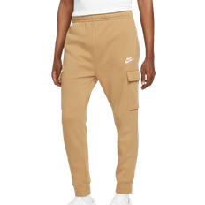 Nike Sportswear Club Fleece Cargo Trousers - Driftwood/White