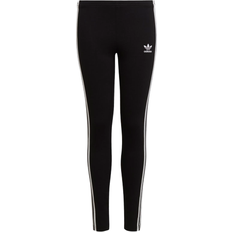 Mädchen - Slim-fit Hosen adidas Adicolor Tights - Black/White (HD2025)