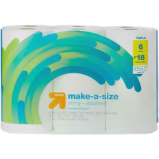 up & up Make-A-Size Triple Paper Towels 6-pack