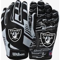 Wilson Football Gloves Wilson NFL Stretch Fit Las Vegas Raiders - Black/Silver