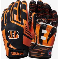 Wilson Football Gloves Wilson NFL Stretch Fit Cincinnati Bengals - Black/Orange