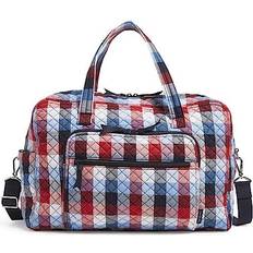 Weekend Bags Vera Bradley Weekender Travel Bag - Patriotic Plaid