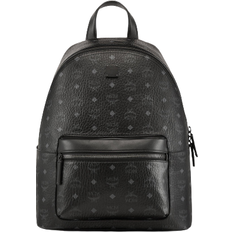 MCM Stark Visetos Backpack Medium - Black
