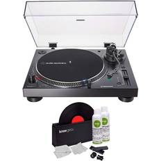 Lp120 Audio-Technica AT-LP120XUSB Direct-Drive USB Turntable Black with Cleaner Kit