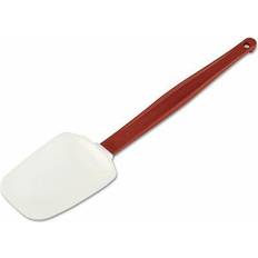 Rubbermaid Commercial High Heat Scraper Spoon, White W/red Blade Baking Spatula