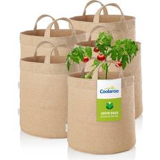 Coolaroo Outdoor Planter Boxes Coolaroo Heavy Duty Grow Bag Growth Planter