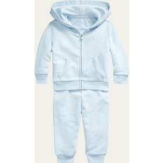 Tracksuits Children's Clothing Ralph Lauren French Terry Hoodie & Pant Set Beryl Blue 12M