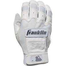 Franklin Goalkeeper Gloves Franklin Men's Sports CFX Pro Chrome Baseball Batting Gloves Pearl White Pearl White