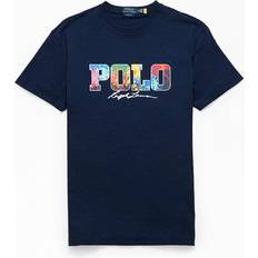 Polo Ralph Lauren T-shirts Polo Ralph Lauren Mens Paint Splatter T-Shirt Blue