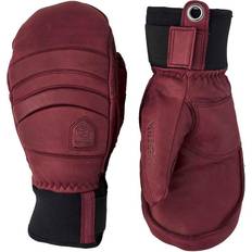 Red - Women Mittens Hestra Fall Line Mittens - Bordeaux
