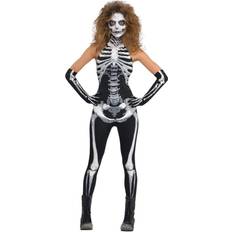 Skeletons Costumes Amscan Skeleton Jumpsuit Carnival Costume