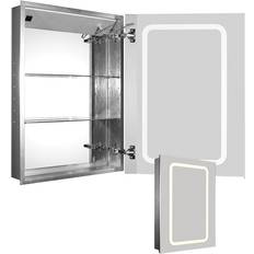 Bathroom Mirror Cabinets Whitehaus Collection WHKAL7055-I
