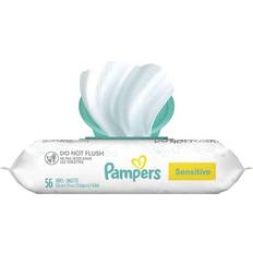 Pampers Grooming & Bathing Pampers Sensitive Baby Wipes 56pcs