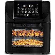 Chefman Toast-Air Touch Air Fryer + Oven, Black Stainless Steel, 21 qt