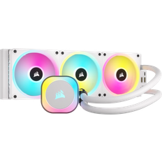 1700 CPU Water Coolers Corsair iCUE LINK H150i White 360mm RGB All-In-One Liquid 3x120