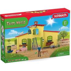 Kuer Lekesett Schleich Large Stable with Animals & Accessories 42605