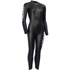Våtdrakter Head Women's Open Water Shell Wetsuit, M, Black/Orange