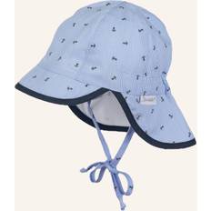 Blau Mützen Sterntaler Schirmmütze mit Nackenschutz
