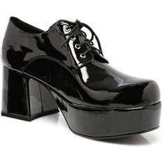 Herren Schuhe Ellie Men's Black Pimp Shoes Black