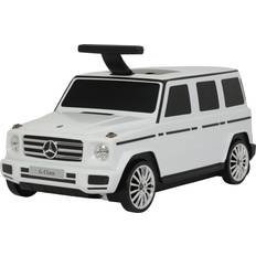 Ride-On Toys Best Ride On Cars Mercedes G-Class Suitcase Ride On, White