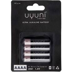 Batteri aaaa Batterier & Ladere Uyuni AAAA Alkaline 580mAh 4-pack