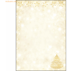 Büropapier reduziert Sigel DP083 Briefpapier Weihnachten "Graceful Christmas" A4