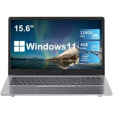 SGIN Laptop, 17 Inch 4GB RAM 128GB SSD Laptops Computer, Laptop with Intel  Celeron Quad Core J4105(Up to 2.5 GHz), IPS Display, Mini HDMI, Webcam,  Dual Wi-Fi, 512GB Expansion