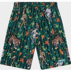 Kenzo Children's Clothing Kenzo Boy's Jungle-Print Swim Shorts, 6-12 678-DARK GREEN