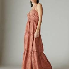 Long Dresses Lucky Brand Paisley Tiered Maxi Sundress