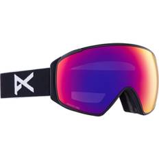 Anon Ski Equipment Anon M4S Toric Goggles Bonus Lens MFI Face Mask Black/Perceive Sunny Red Perceive Cloudy Burst