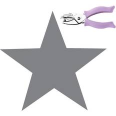 Fiskars 1-Hole Star Hand Punch, Beige (23537097J)