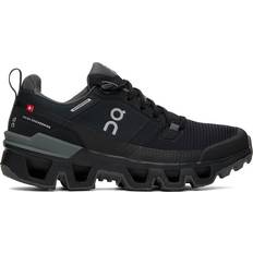Black Hiking Shoes On Cloudwander Waterproof W - Black/Eclipse
