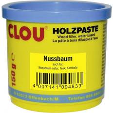 Dichtmittel, Chemikalien & Spachtelmasse Clou Holzpaste wasserverdünnbar Nussbaum