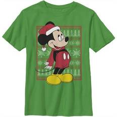 Kelly green sweater Disney Boy & Friends Ugly Christmas Sweater Graphic Tee Kelly Green