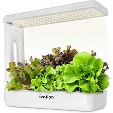 Hydroponics growing system Ivation Herb Garden Growing Kit White