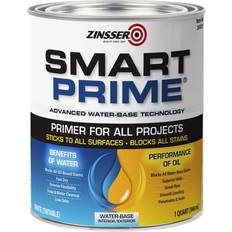 Zinsser Smart Prime Water-Based Primer Metal Paint, Wood Paint White